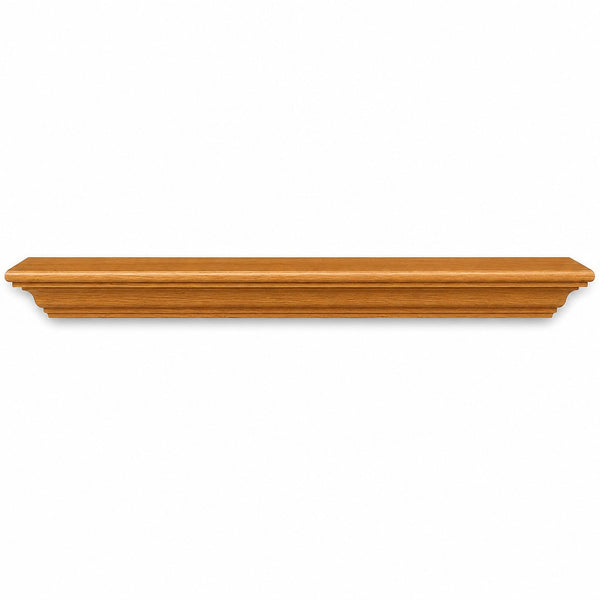 Cumberland Wood Mantel Shelf Kit Honey Oak