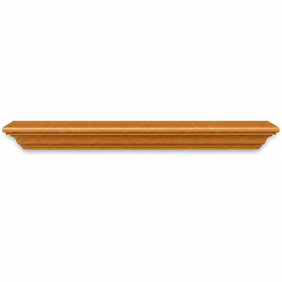 Cumberland Wood Mantel Shelf Kit Honey Oak