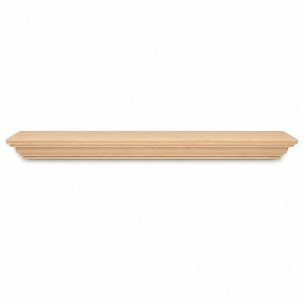 Cumberland Wood Mantel Shelf Kit Unfinished