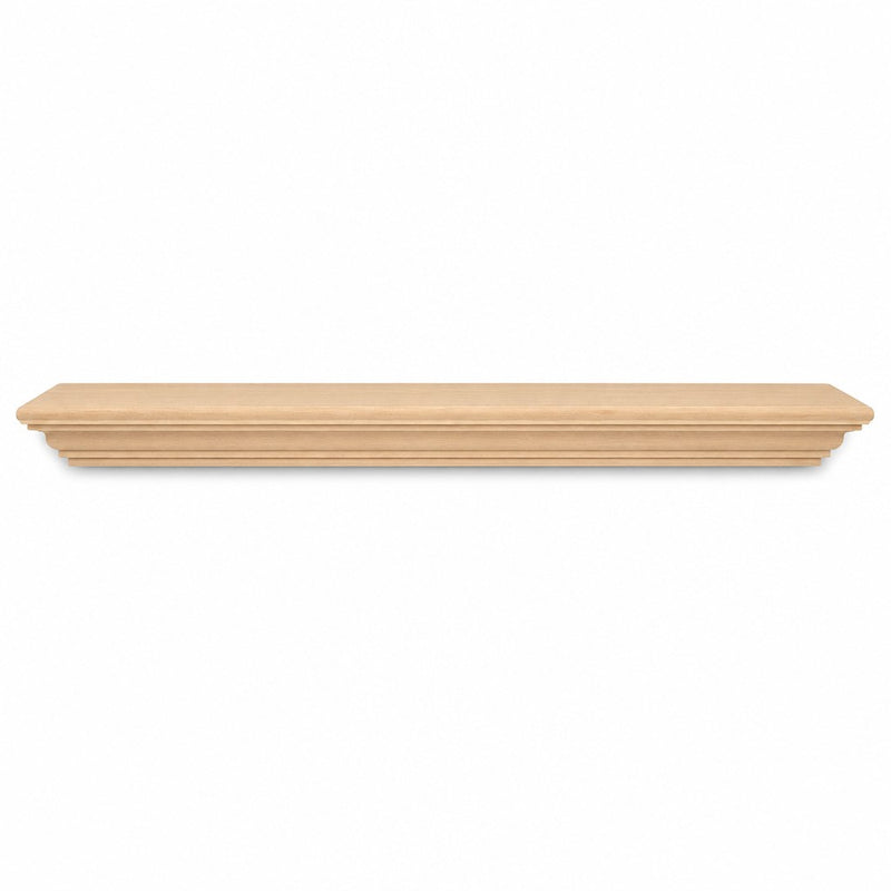 Cumberland Wood Mantel Shelf Kit Unfinished
