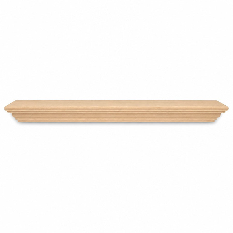Cumberland Wood Mantel Shelf Kit Unfinished