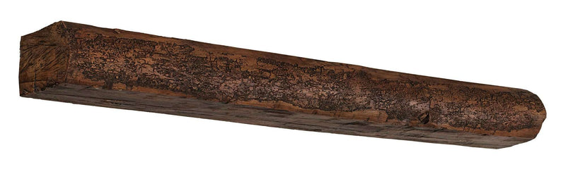Cumberland Live Edge Non-Combustible Mantel Shelf TOASTED RYE Finish - ExceptionalFire