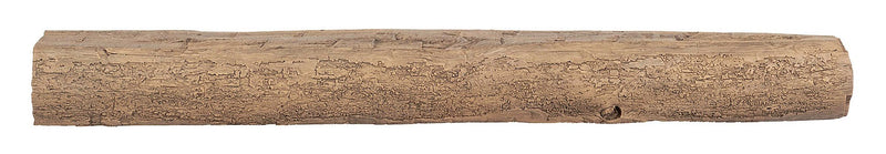 Cumberland Live Edge Non-Combustible Mantel Shelf Wheat Finish - ExceptionalFire