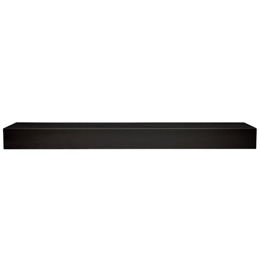 Custom Metal Floating Mantel Shelf: Non-Combustible, 25+ Finishes, Any Size
