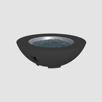 Cove 48-inch Gas Fire Bowl, Midnight Mist — manufacturer photograph