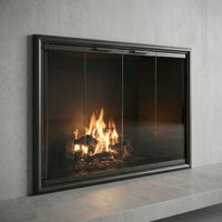 Monterey Standard Glass Doors | Prefab Fireplaces by Stoll | Custom