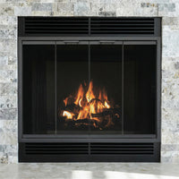 Seaside Standard Glass Doors | Prefab Fireplaces by Stoll | Custom