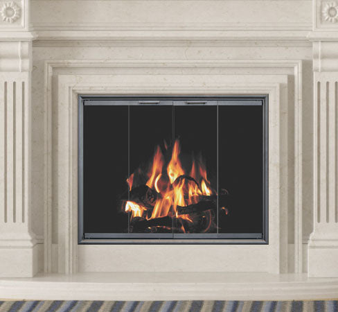 Monterey - Standard Glass Doors Designed for All Prefabricated Fireplaces by Stoll Industries