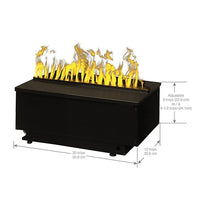 Dimplex 20'' Optimyst® Cassette Vapor Electric Fireplace - Model CDFI500-PRO - ExceptionalFire