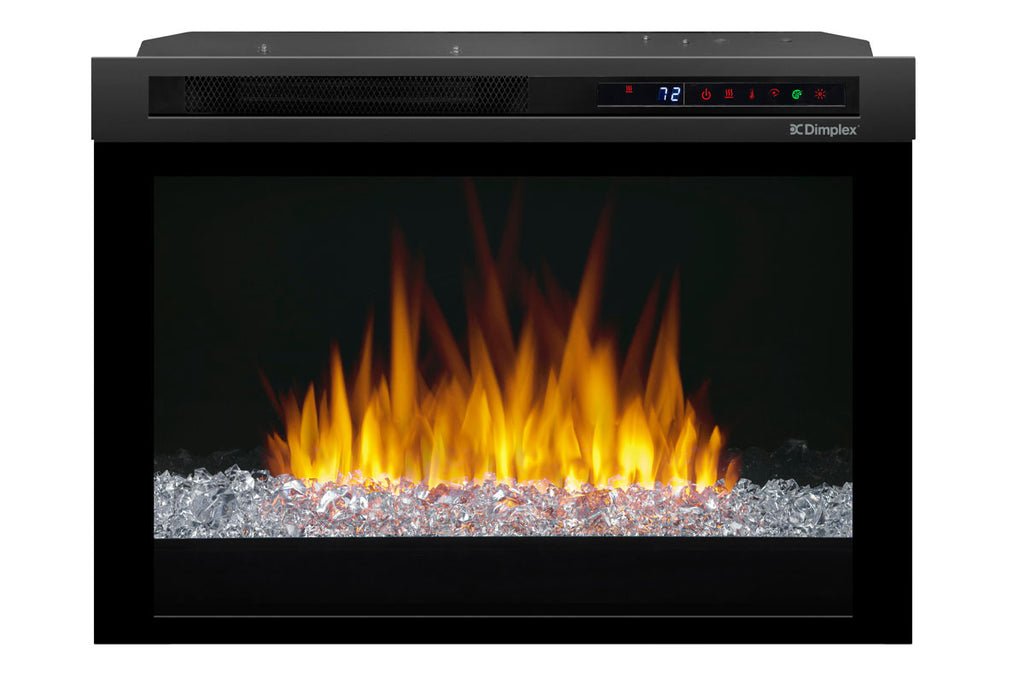 Dimplex 26" Multi-Fire XHD Plug-in Electric Firebox Glass Ember Bed - Model XHD26G
