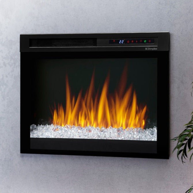 Dimplex 26" Multi-Fire XHD Plug-in Electric Firebox Glass Ember Bed - Model XHD26G