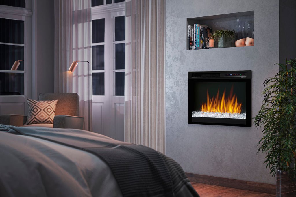 Dimplex 26" Multi-Fire XHD Plug-in Electric Firebox Glass Ember Bed - Model XHD26G