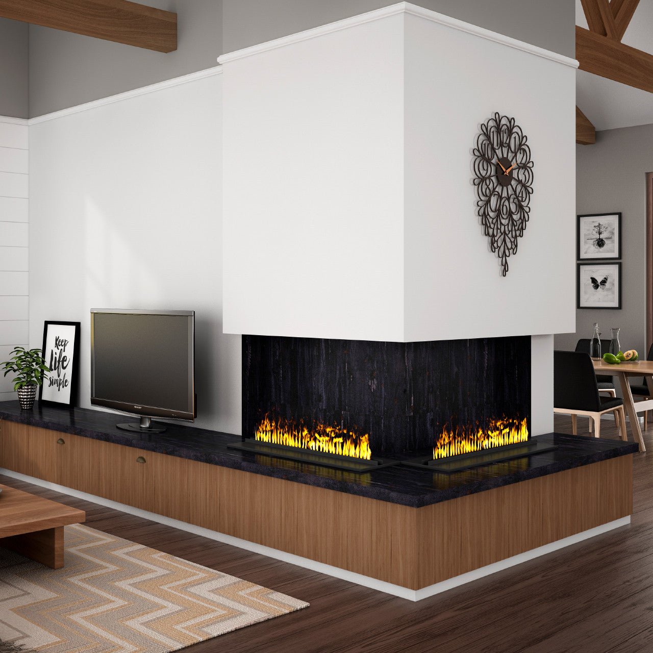 Dimplex 40'' Opti-Myst Pro Built-In Electric Cassette - Model CDFI1000-PRO