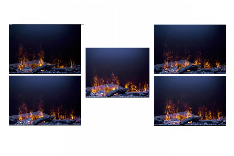 Dimplex 86'' Opti-myst Linear Built-In Electric Fireplace - Model OLF86-AM - ExceptionalFire