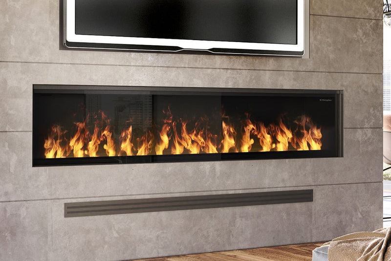 Dimplex 86'' Opti-myst Linear Built-In Electric Fireplace - Model OLF86-AM - ExceptionalFire