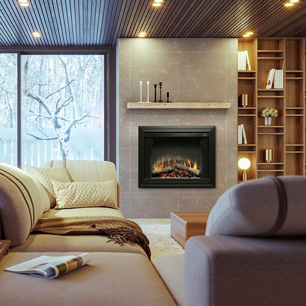 Dimplex BF Deluxe Built-in Electric Firebox 39" - Model BF39DXP - ExceptionalFire