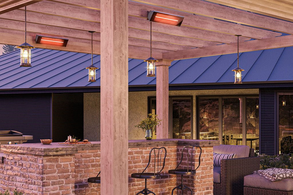 Dimplex DIR 1800W Outdoor/Indoor Infrared Electric Heater - Model DIR18A10GR
