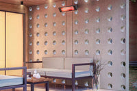 Dimplex DIR 1800W Outdoor/Indoor Infrared Electric Heater - Model DIR18A10GR - ExceptionalFire
