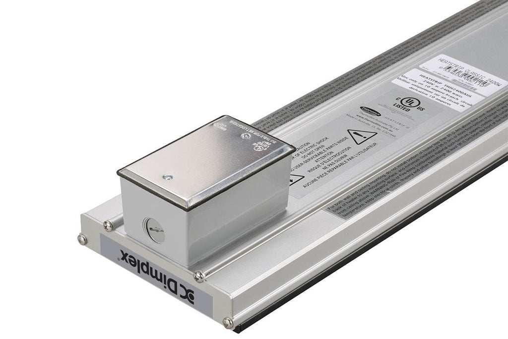Dimplex DLW 1500W Outdoor/Indoor Radiant Electric Heater | White - Model DLW1500W12 - ExceptionalFire