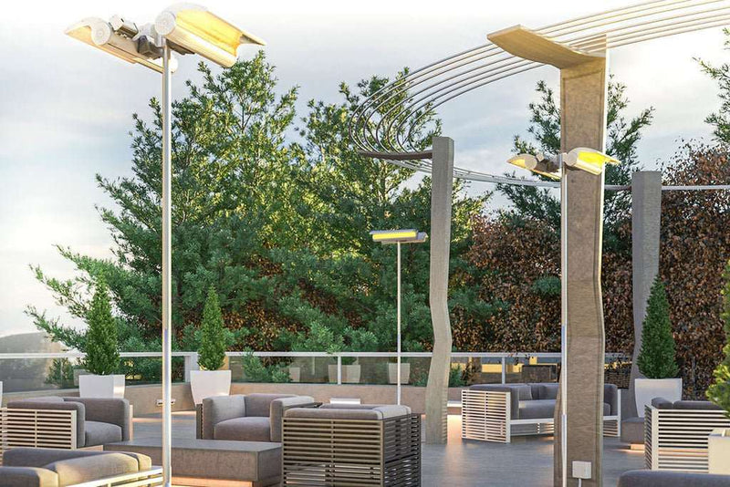 Dimplex DSH 2000W Outdoor/Indoor Infrared Electric Heater - Model DSH20W - ExceptionalFire