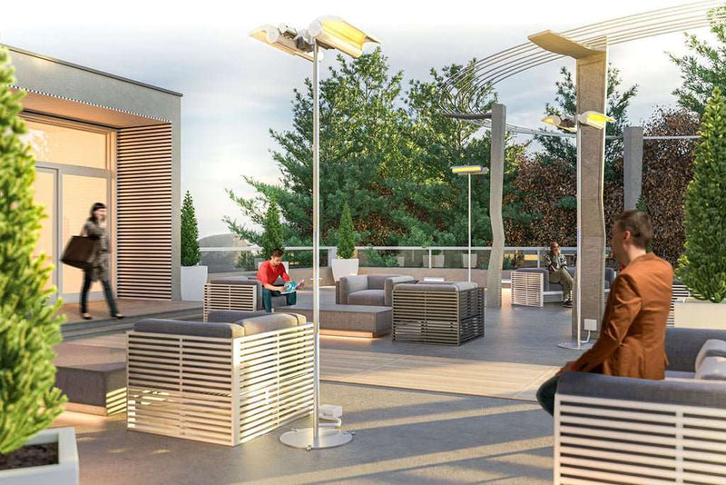 Dimplex DSH 2000W Outdoor/Indoor Infrared Electric Heater - Model DSH20W - ExceptionalFire