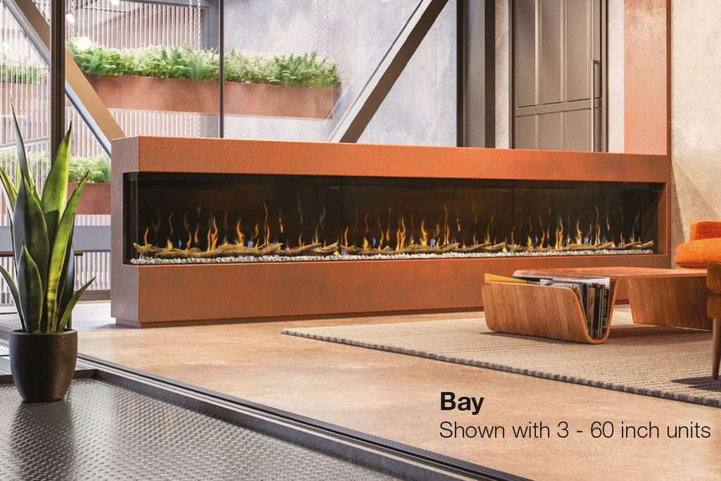 Dimplex IgniteXL Bold 74" Smart Linear Multi-Side View Built-In Electric Fireplace - Model XLF7417-XD - ExceptionalFire