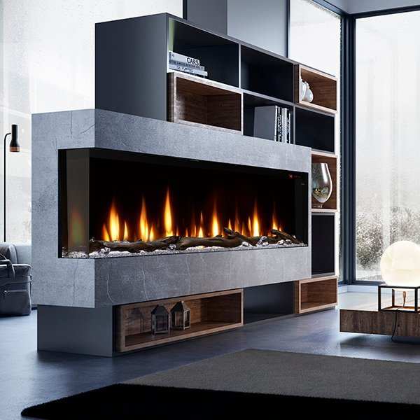 Dimplex IgniteXL Bold 74" Smart Linear Multi-Side View Built-In Electric Fireplace - Model XLF7417-XD - ExceptionalFire