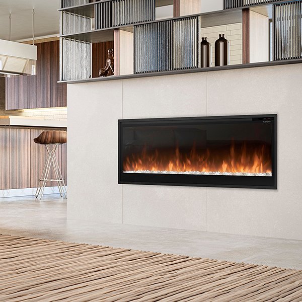 Dimplex Multi-Fire Slim 50" Smart Recessed / Wall Mount Linear Electric Fireplace