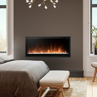 Dimplex Multi-Fire Slim 60" Smart Recessed / Wall Mount Linear Electric Fireplace - Model PLF6014-XS - ExceptionalFire