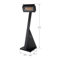 Dimplex Outdoor Portable Infrared Propane Heater, 31,500 BTU - Model DGR32PLP - ExceptionalFire