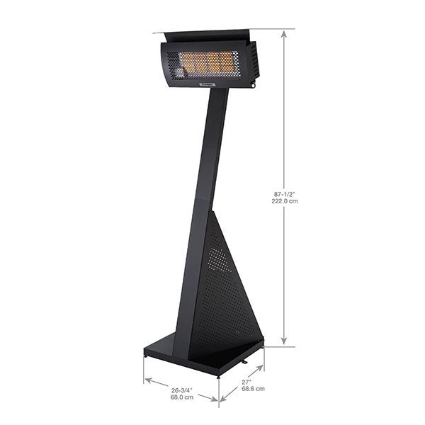 Dimplex Outdoor Portable Infrared Propane Heater, 31,500 BTU - Model DGR32PLP - ExceptionalFire
