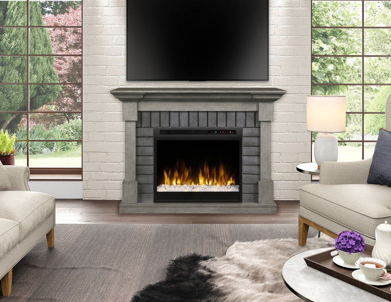 Dimplex Royce Mantel with Nova Electric Firebox - Model GDS28G8-1924SK - ExceptionalFire
