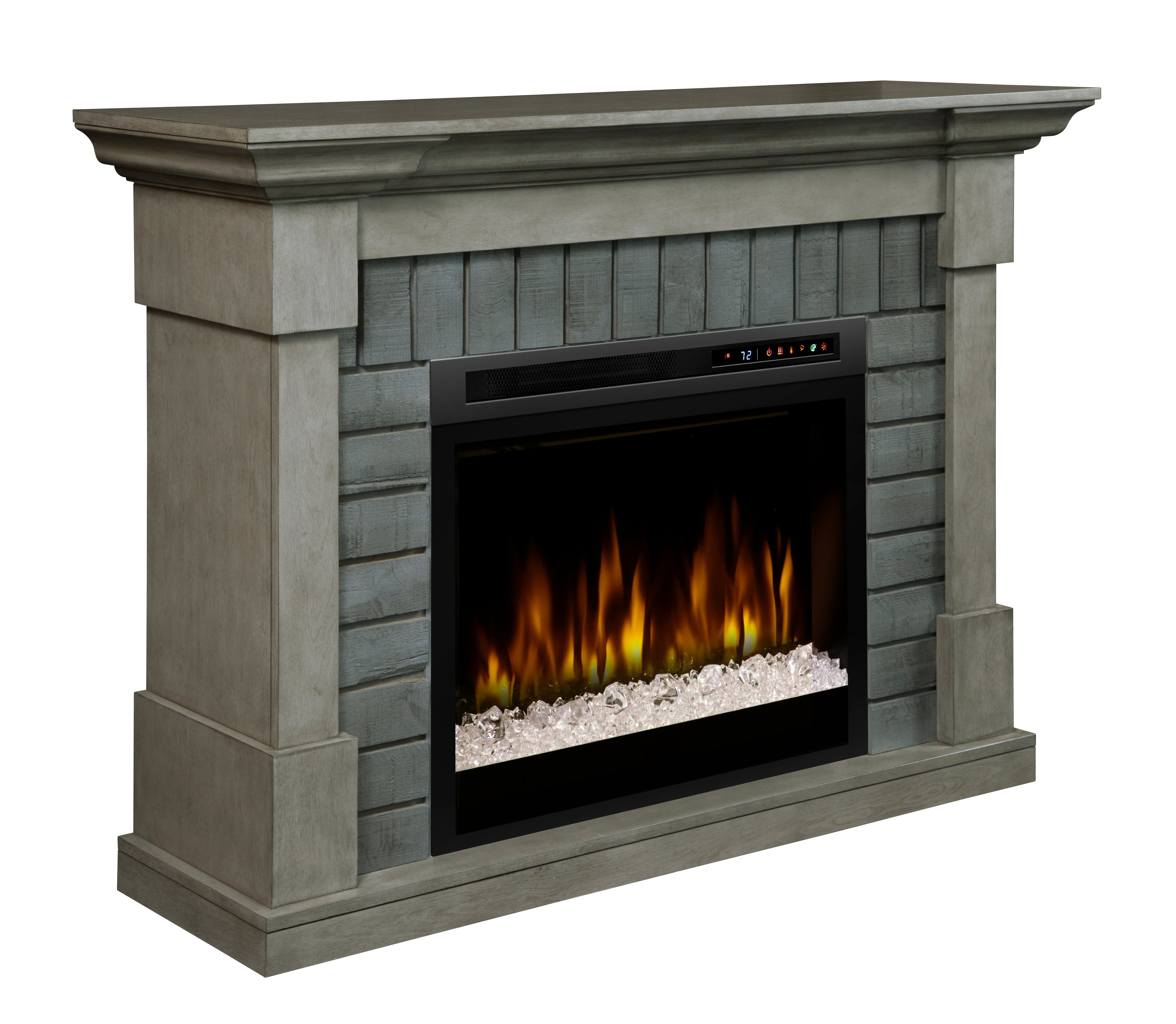 Dimplex Royce Mantel with Nova Electric Firebox - Model GDS28G8-1924SK - ExceptionalFire