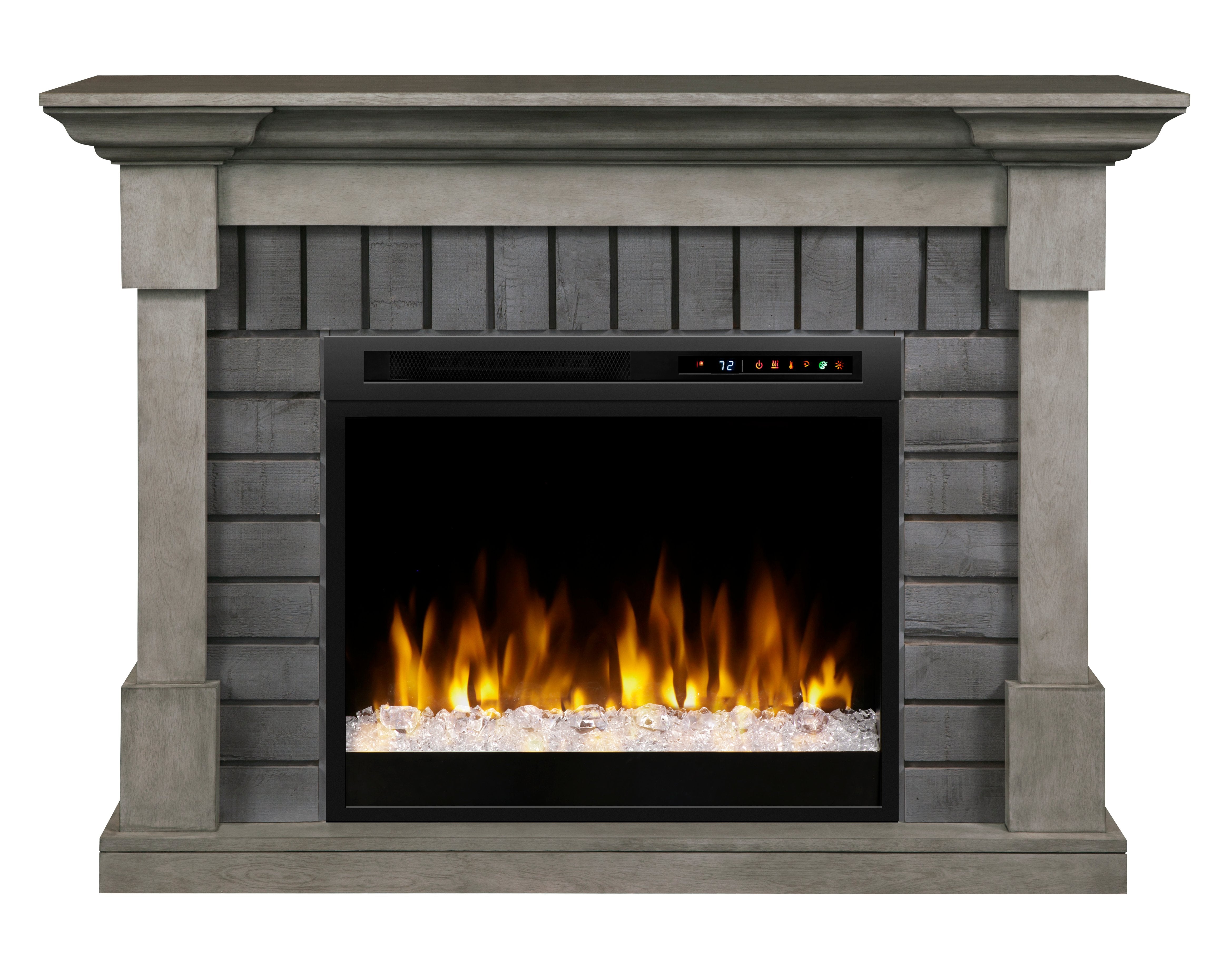 Dimplex Royce Mantel with Nova Electric Firebox - Model GDS28G8-1924SK - ExceptionalFire