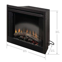 Dimplex Standard® 39" Built-In Electric Firebox - Model BF39STP - ExceptionalFire