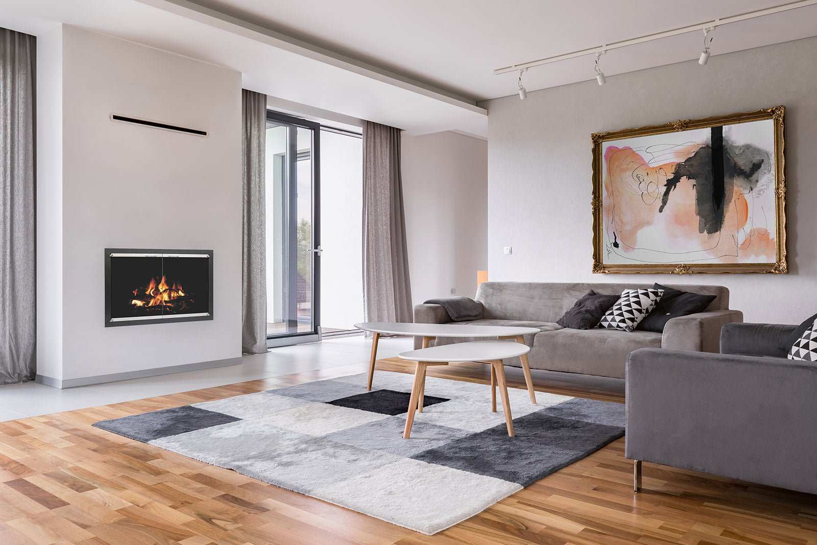 EdgeLine - Masonry and Prefab Fireplace Doors - ExceptionalFire