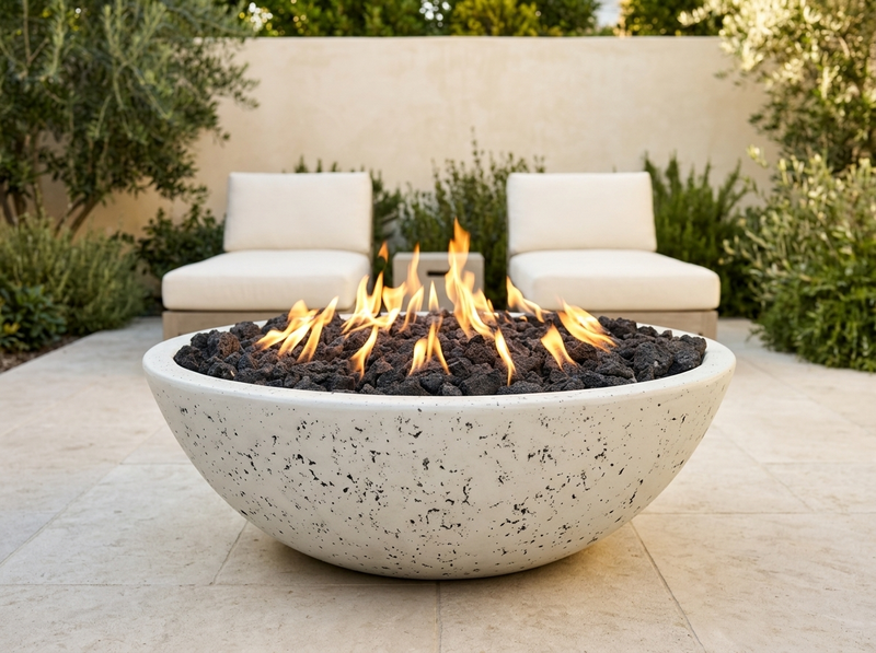 Grand Canyon 39" x 13" Round Fire Bowl with 30" Ring Burner — alternate view