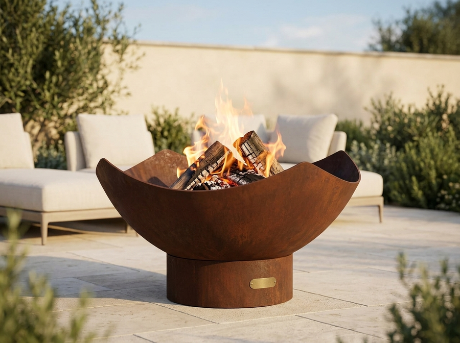 Manta Ray Fire Pit