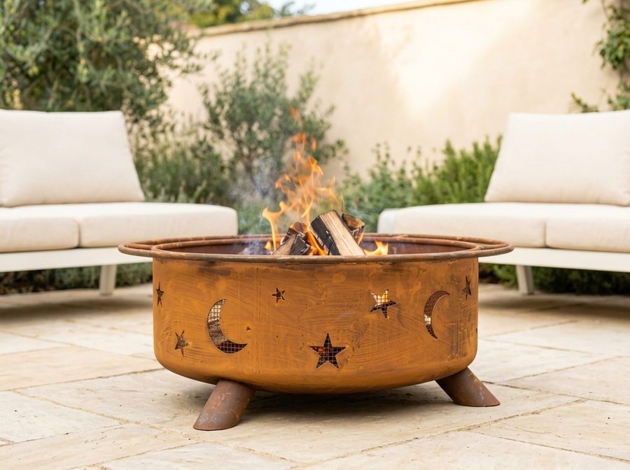 Evening Sky Fire Pit