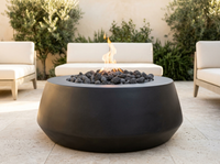 Belize Concrete Fire Pit — alternate view