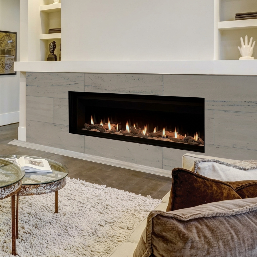 Superior DRL6000 72" Direct Vent Linear Gas Fireplace