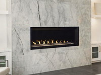 Superior VRL6000 48" Vent-Free Linear Gas Fireplace — additional view. AI-assisted visualization; shown fronts, liners, media and surroundings may be optional.
