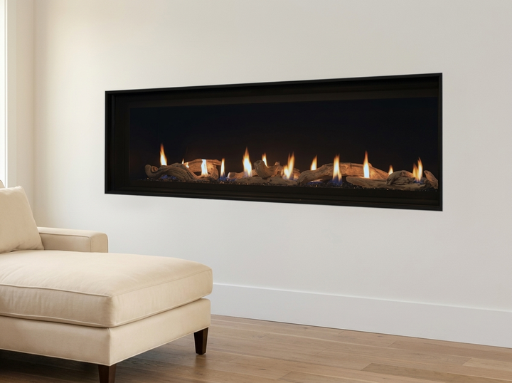 Superior DRL4000 72" Linear Direct Vent Gas Fireplace - Model DRL4072