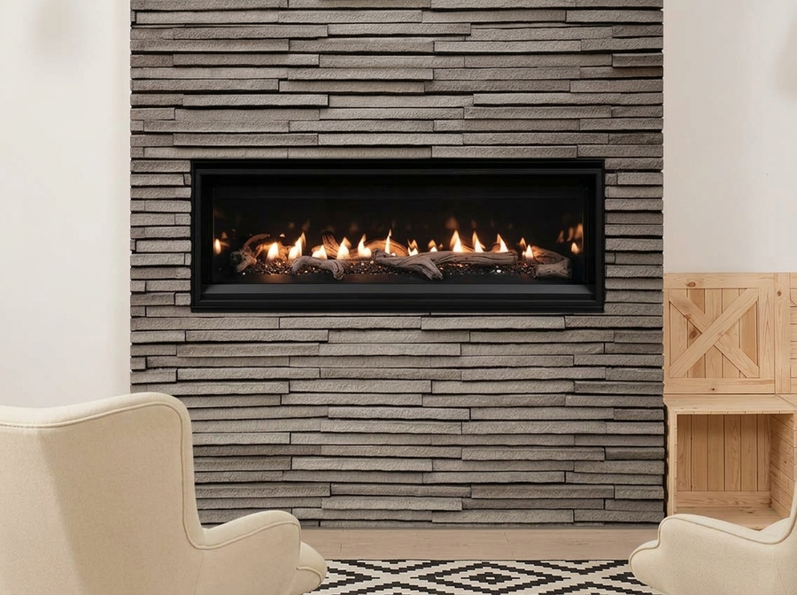 Superior DRL2000 55" Linear Direct Vent Gas Fireplace