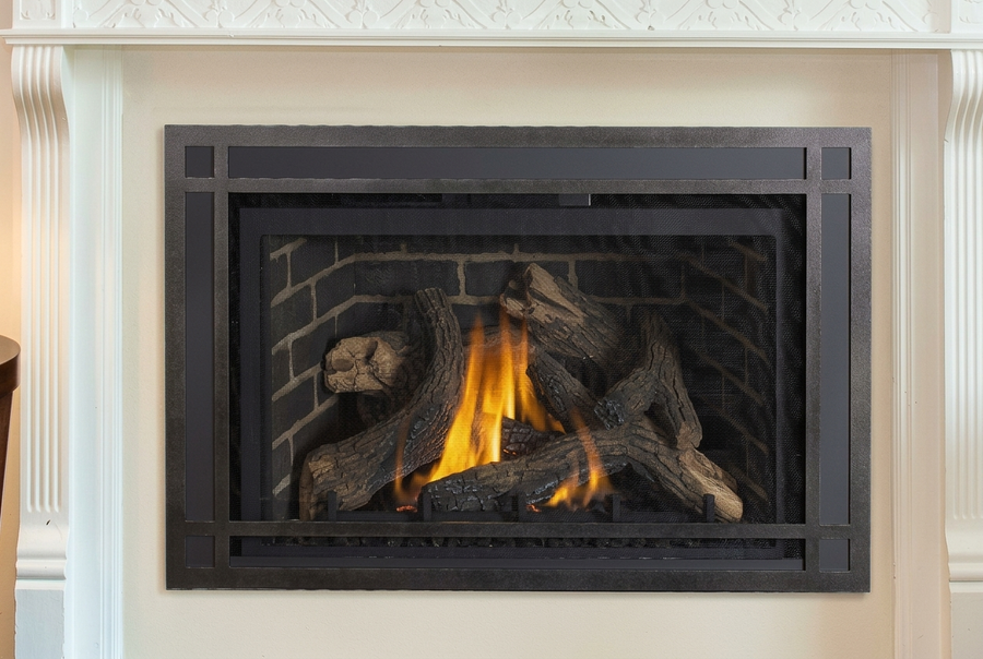 IronStrike Madison Park 32" Direct Vent Gas Fireplace Insert