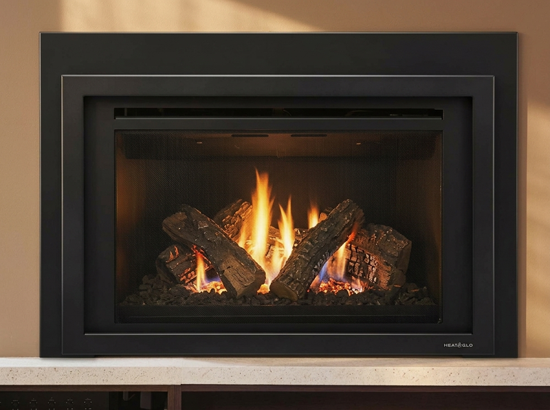 Heat & Glo Provident 35 Direct Vent Gas Fireplace Insert | Model PROV-I35-IPI — additional view. AI-assisted visualization; shown fronts, liners, media and surroundings may be optional.