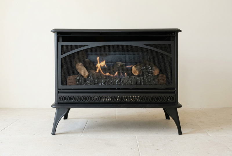 Empire HearthRite Vent-Free Gas Stove - Model HRSQ25MVL — additional view. AI-assisted visualization; shown fronts, liners, media and surroundings may be optional.