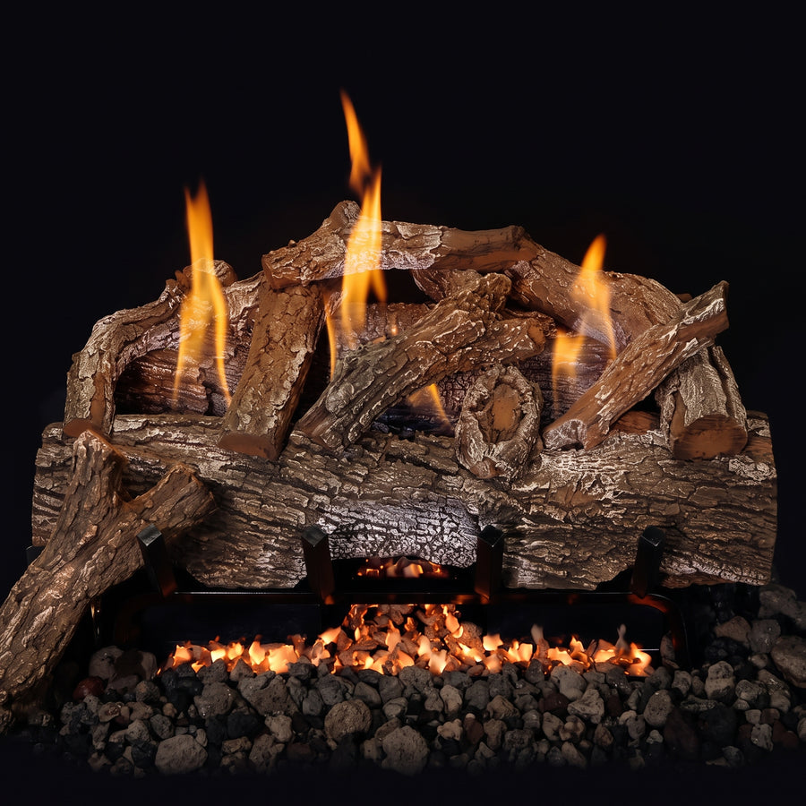 Red Oak Ventless Gas Log Set