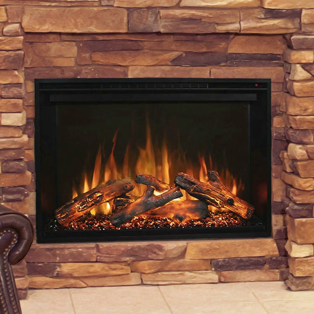 Electric fireplaces — Modern Flames RedStone 42" Built-In Electric Fireplace RS-4229