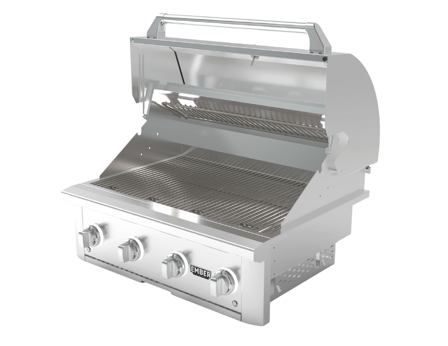 Ember by Wildfire 32-Inch Built-In Gas Grill with Infrared Sear Burner